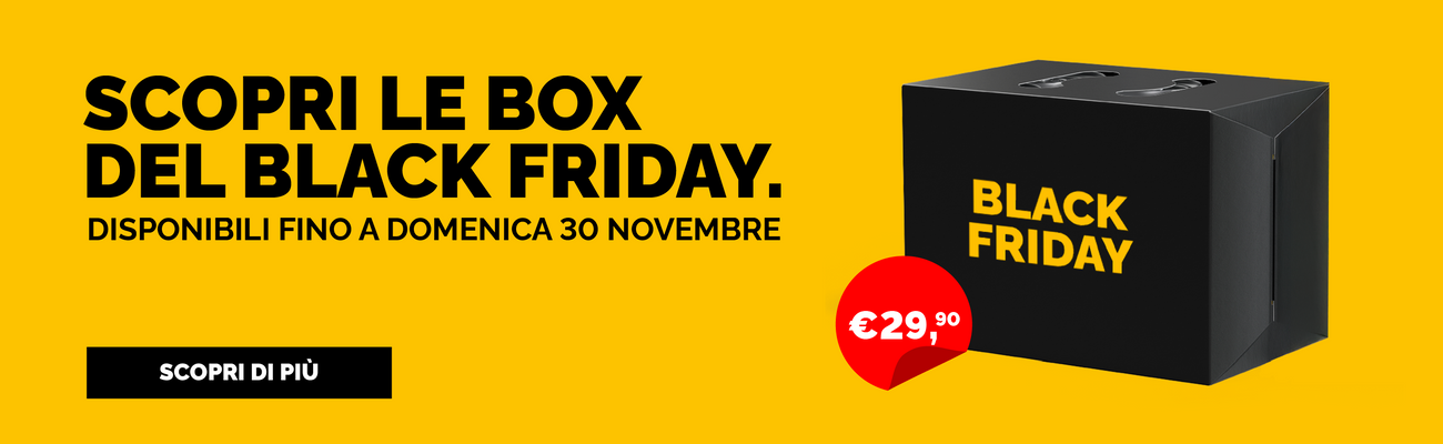 Scopri le box del black friday